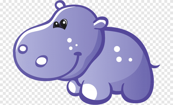 Бегемот мультяшный