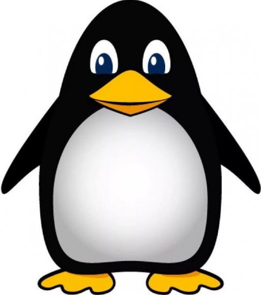 Пингвин мультяшный