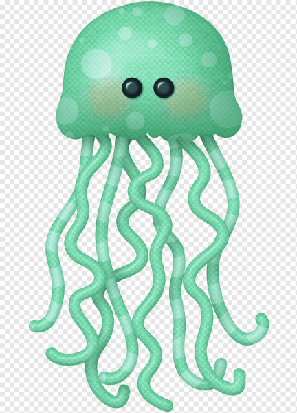 Медуза мультяшная