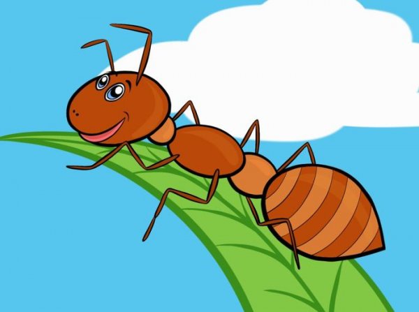 Нарисовать муравья