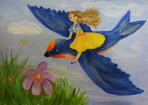 Герои сказки Дюймовочка Андерсена