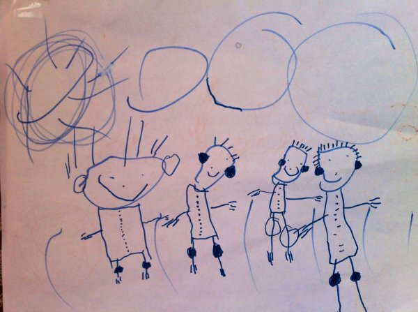 Детские рисунки каракули