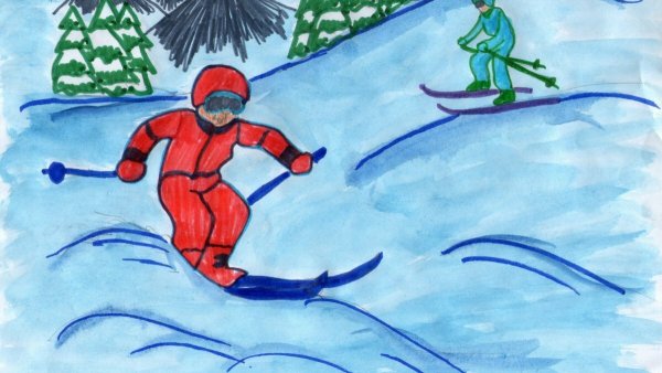 Рисунок на тему спорт