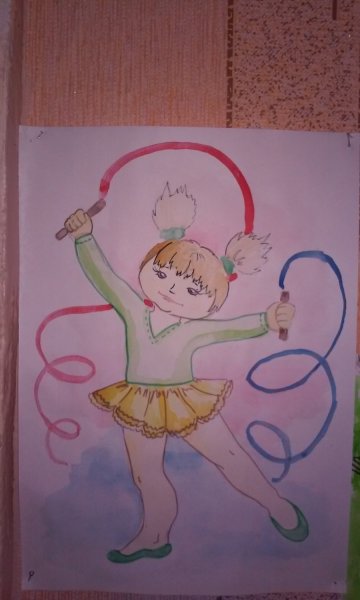 Рисунок на тему спорт