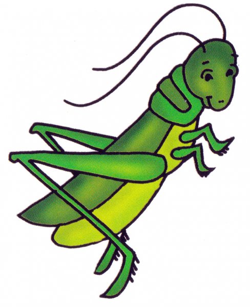 Кузнечик для детей