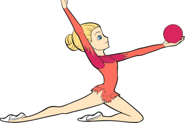 Мультяшные гимнастки