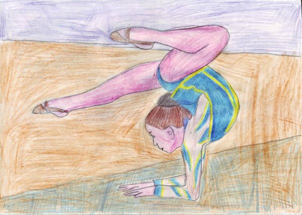 Рисунок на тему спорт