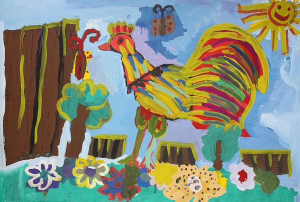 Петушок к сказке золотой петушок