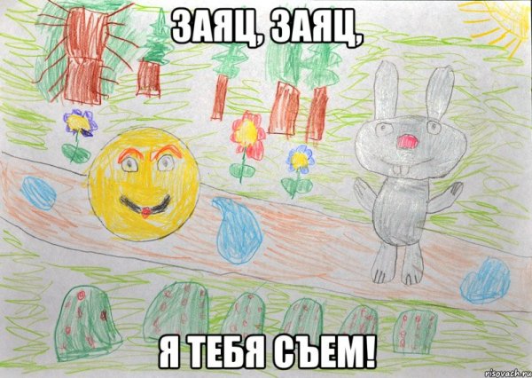 Колобок для рисования для детей