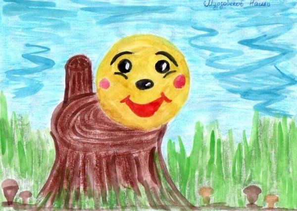 Детские рисунки по сказкам