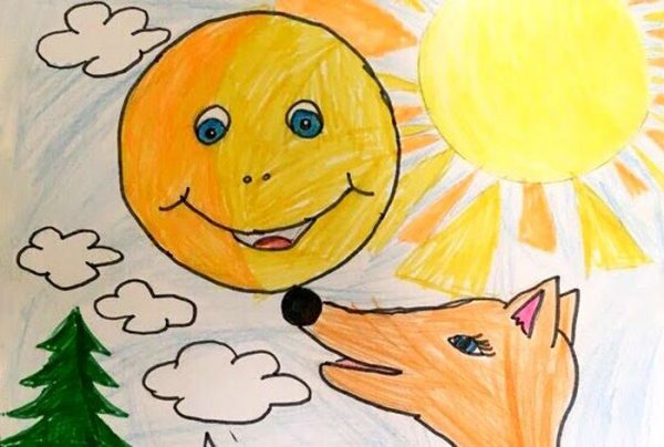 Рисование мой любимый сказочный герой