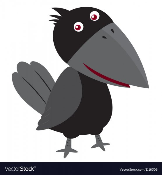 Маска вороны для детей