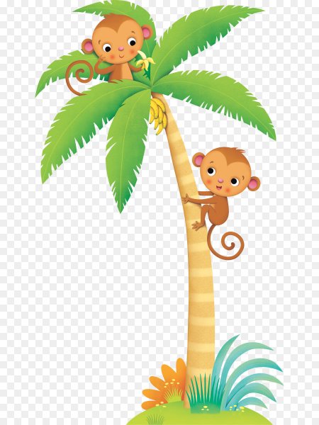 Пальма мультяшная