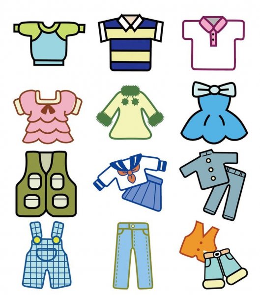 Летняя одежда мультяшная