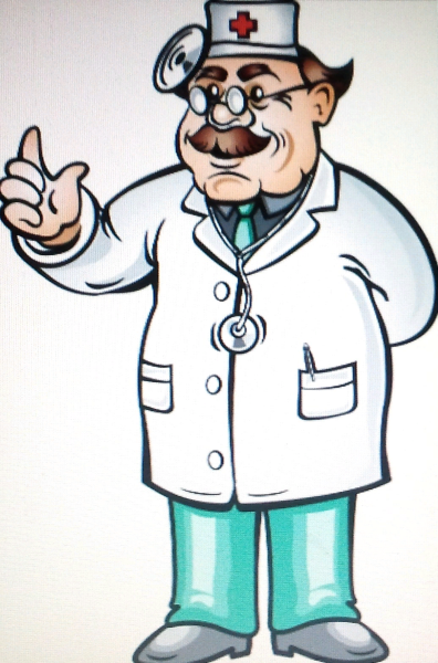 Картина врача для детей