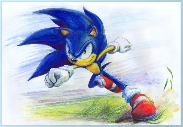 Рисунки Sonic the Hedgehog
