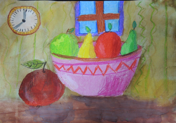 Натюрморт для детей начальной школы