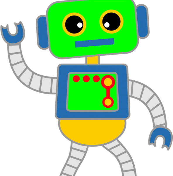 Робот для раскрашивания детям