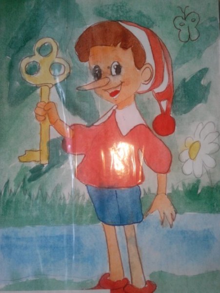 Рисование Буратино