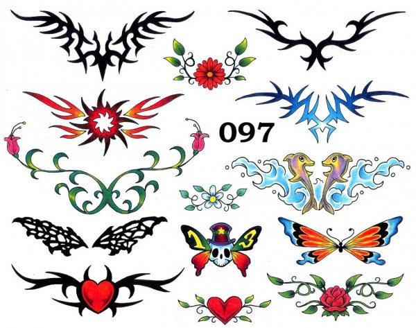 Красивые легкие Татуировки