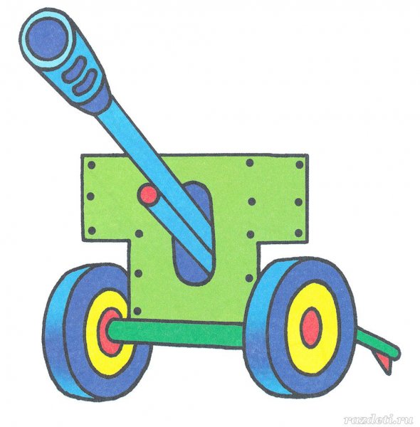 Рисунок пушки