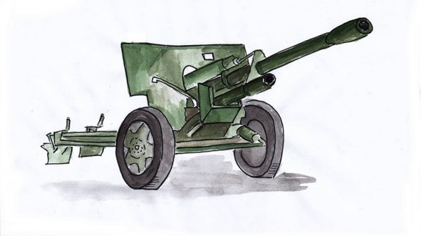 Пушка для рисования