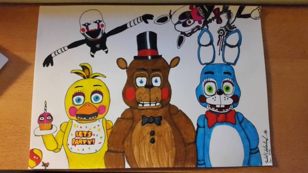 Рисунки ФНАФ 2