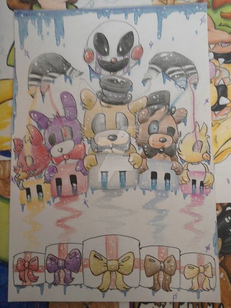 Идеи для зарисовок ФНАФ