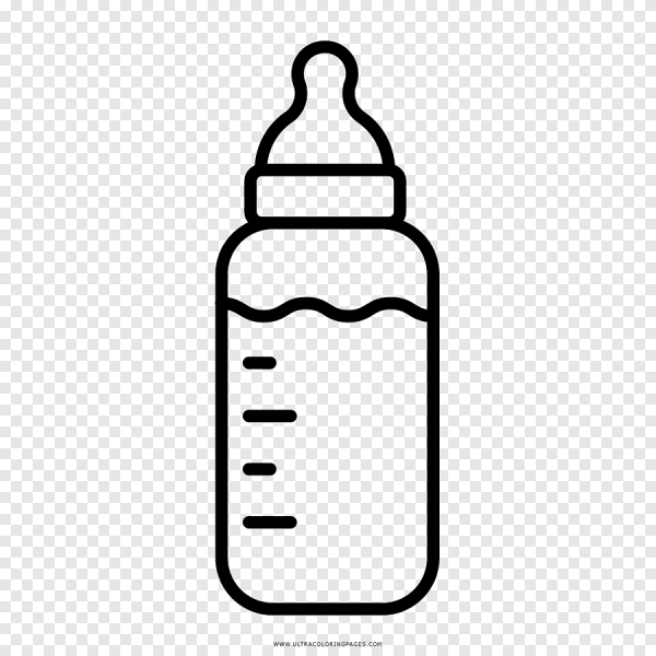 Векторные бутылочки для младенцев