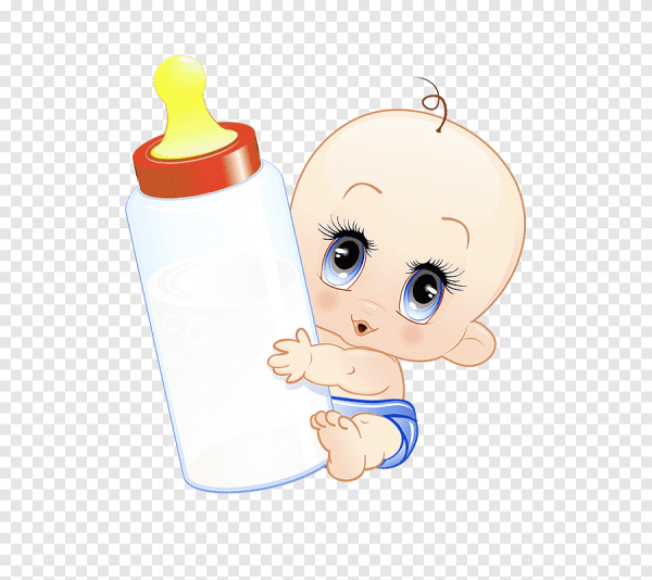 Бутылочка для детей без фона