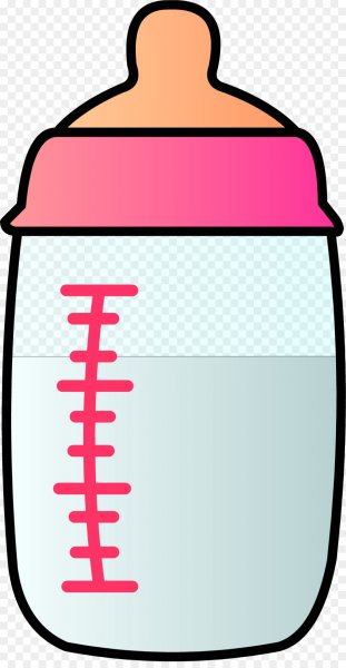 Детская бутылочка Векторная