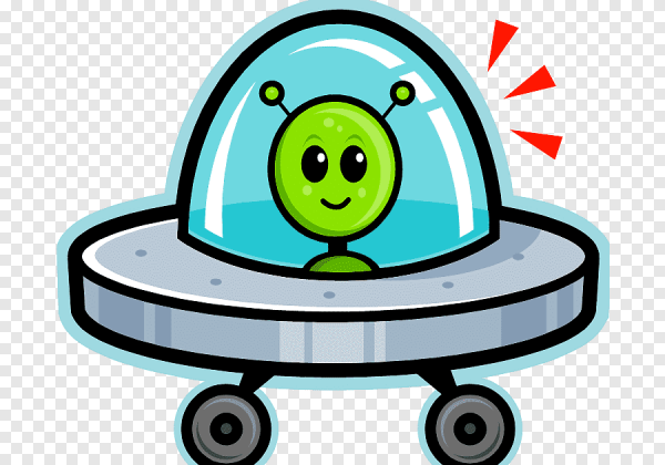 НЛО мультяшный