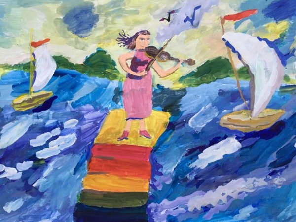 Конкурс рисуем музыку