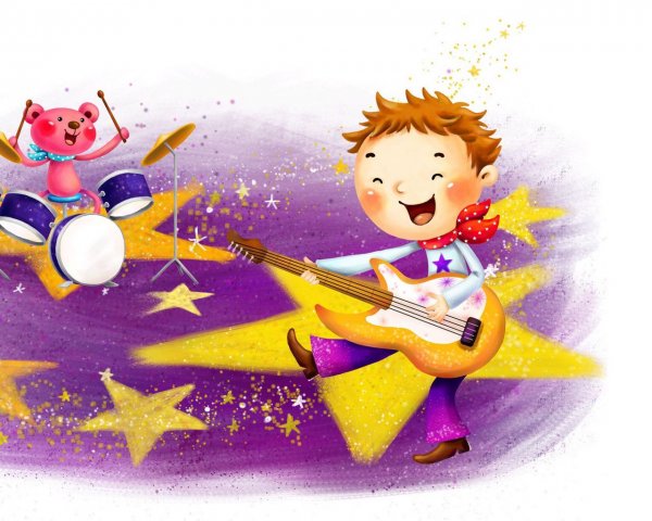 Мультяшные звездочки