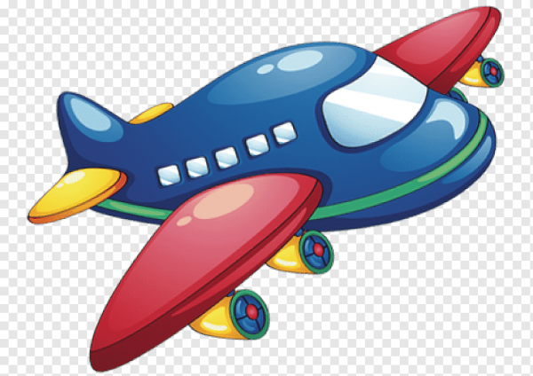 Самолетик мультяшный