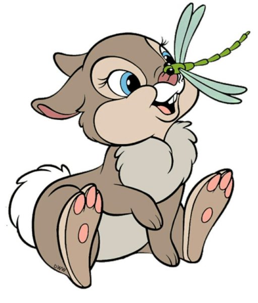 Дисней зайчик из Бэмби