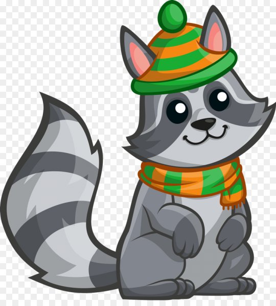 Енот мультяшный