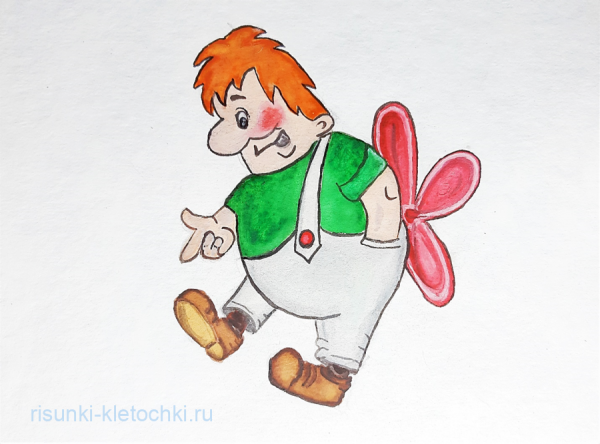 Как нарисовать Карлсона