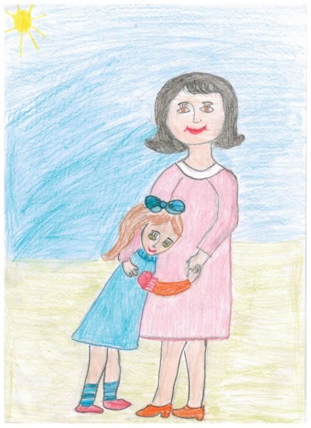 Красивый портрет мамы