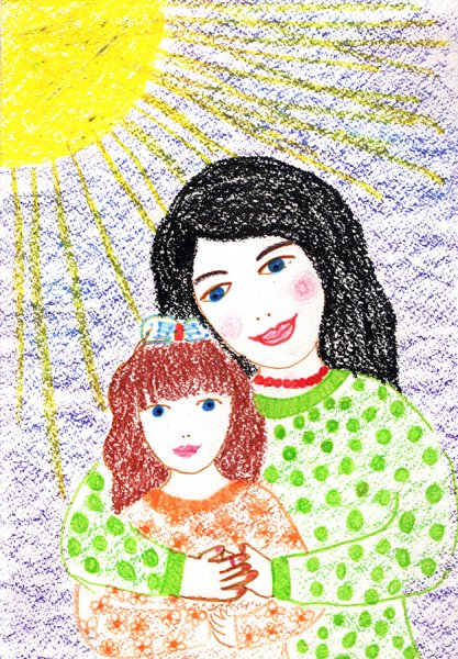 Рисование мама