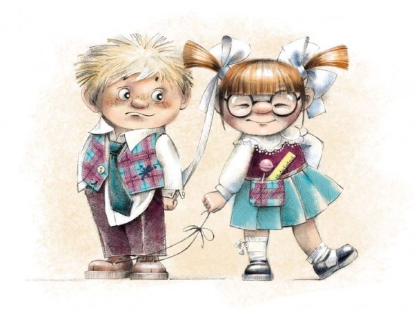 Прикольные рисунки школьников