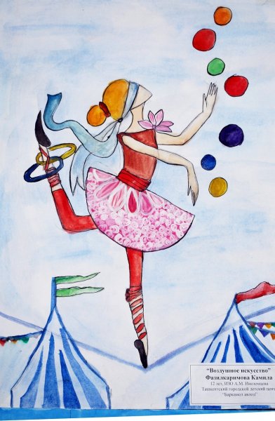 Эскизы на тему цирк