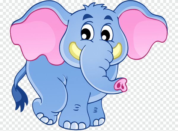 Слонёнок мультяшный