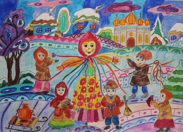 Народные праздники изо