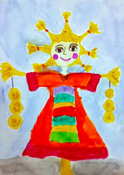 Рисование Масленица