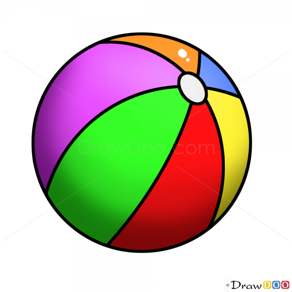Рисование разноцветные мячики