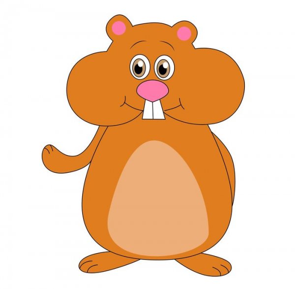 Хомяк мультяшный
