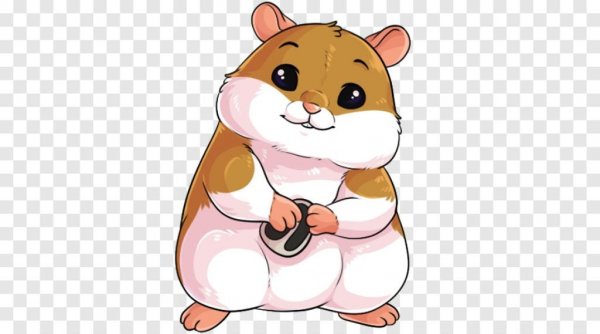 Хомяк мультяшный