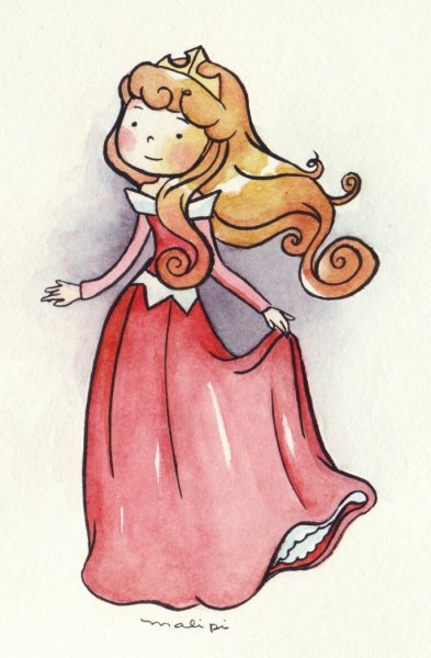 Принцесса мультяшная