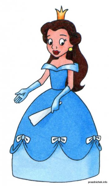 Поэтапное рисование девочки для детей